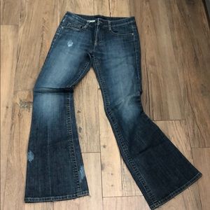 Elie Tahara Dark Denim Jeans